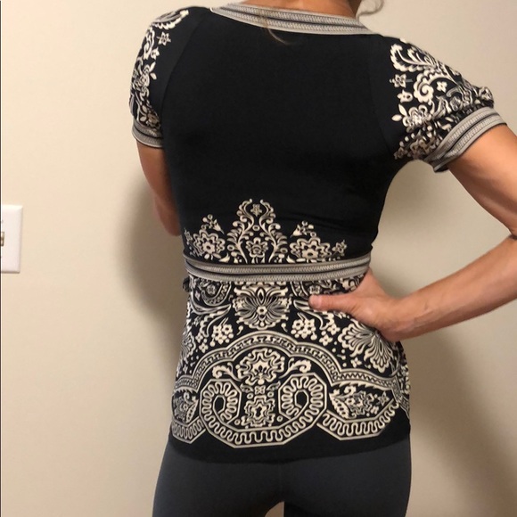 bCBG wrap blouse - Picture 4 of 4